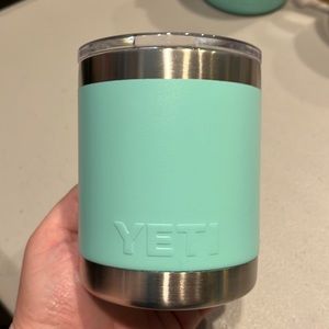10 ounce Yeti Lowball Cup in Seafoam